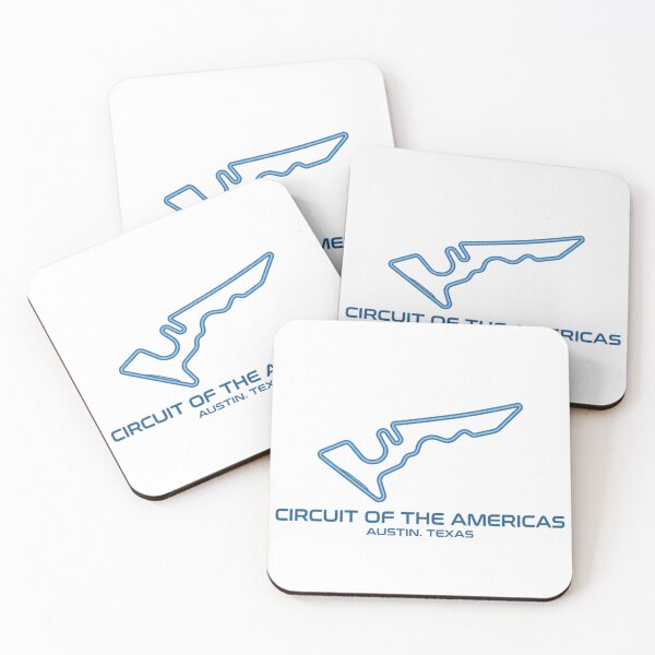 Item preview, Circuit of the Americas Austin Texas – Minimalist Racing Track Outline Art designed and sold by mentosdesigner.
