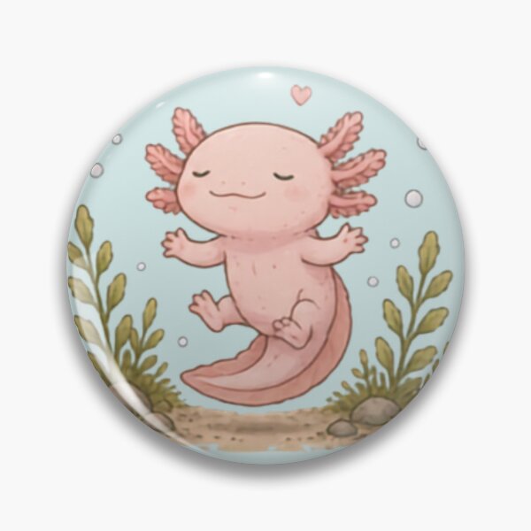 Item preview, Happy Float Axolotl designed and sold by MellowMunchkins.