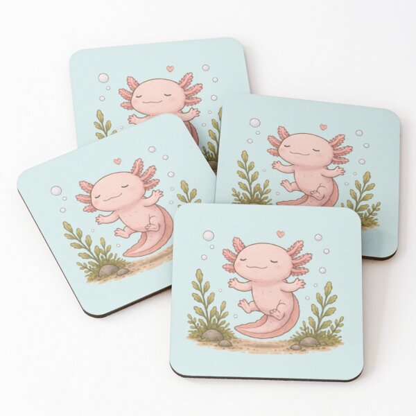 Item preview, Happy Float Axolotl designed and sold by MellowMunchkins.
