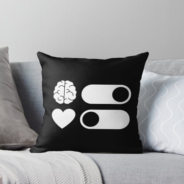 Item preview, Switch On - Brain Switch Off - Heart designed and sold by JienChan26.