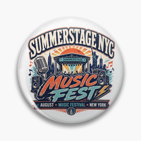 Item preview, Summer Stage NYC Music Festival Celebration Design designed and sold by IRON WINGS /USAF.