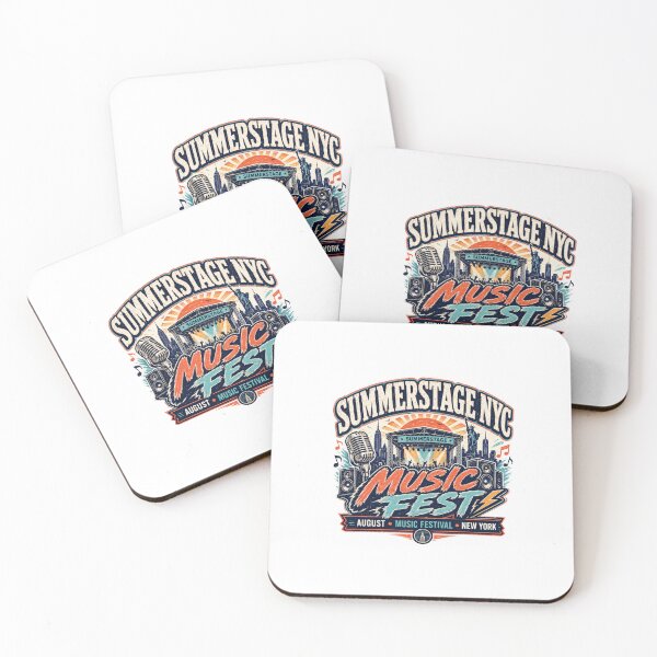 Item preview, Summer Stage NYC Music Festival Celebration Design designed and sold by Combat Skies.