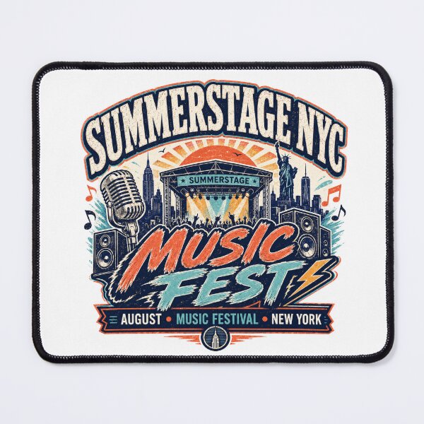 Item preview, Summer Stage NYC Music Festival Celebration Design designed and sold by Combat Skies.