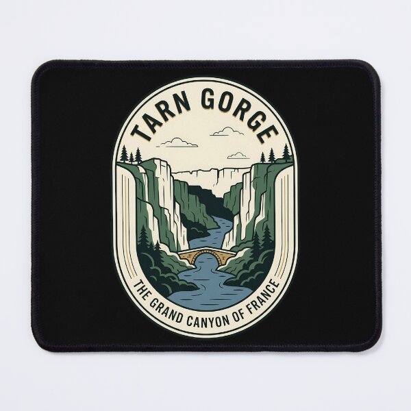 Item preview, Tarn Gorge France Vintage Travel Emblem designed and sold by k3rstman1.