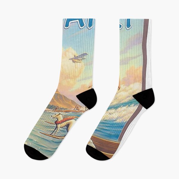 Item preview, Vintage Waikiki Beach Surfing Travel designed and sold by jamesschoen.