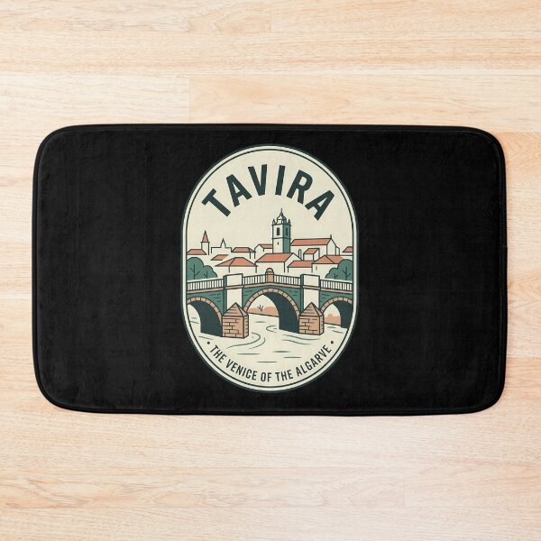 Item preview, Tavira Portugal Vintage Travel Emblem Venice of Algarve designed and sold by k3rstman1.
