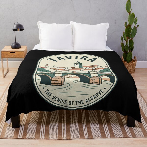 Item preview, Tavira Portugal Vintage Travel Emblem Venice of Algarve designed and sold by k3rstman1.