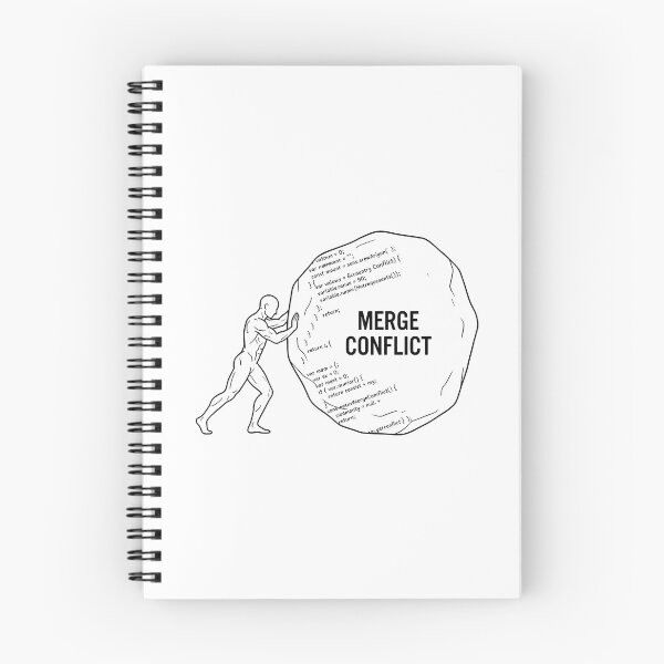 Item preview, Funny Git Sisyphus Merge Conflict Greek Mythology Art  designed and sold by pattman.