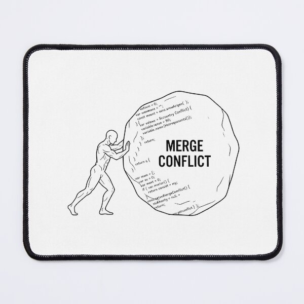 Item preview, Funny Git Sisyphus Merge Conflict Greek Mythology Art designed and sold by pattman.