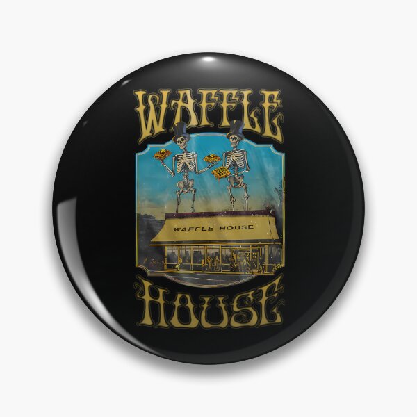 Item preview, Waffle House Skeletons Serving Breakfast Diner designed and sold by Azra Travančić.