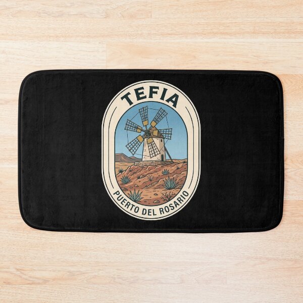Item preview, Tefia Puerto del Rosario Vintage Travel Emblem designed and sold by k3rstman1.