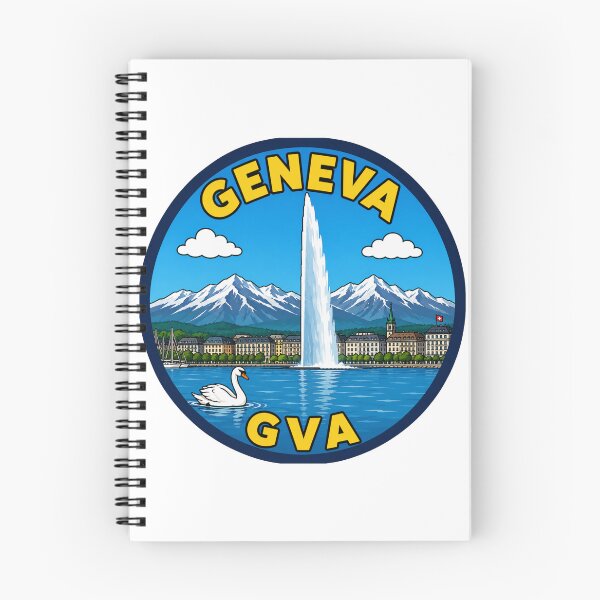 Item preview, Geneva GVA Airport Code Travel Sticker designed and sold by Martin's_Design.