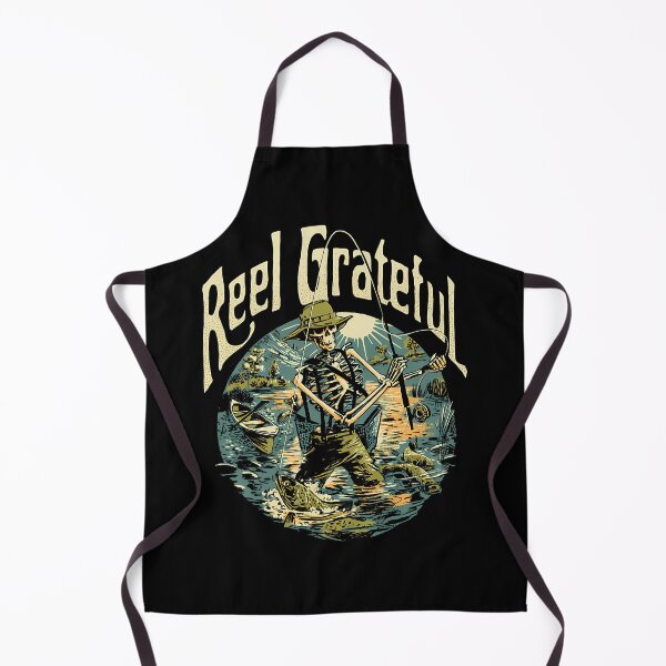 Item preview, Reel Grateful Skeleton Fishing Outdoor Adventure designed and sold by Azra Travančić.