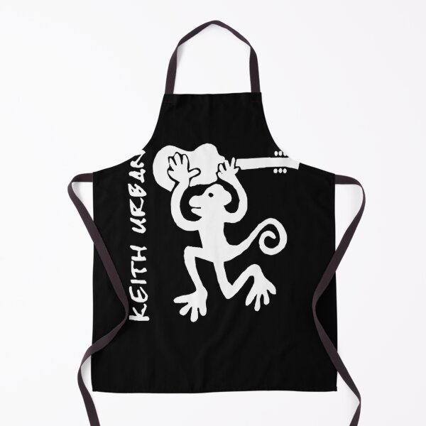 Item preview, : White Monkey Holding Guitar Silhouette Outline designed and sold by Azra Travančić.