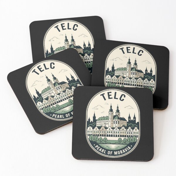 Item preview, Telc Czech Republic Vintage Travel Emblem designed and sold by k3rstman1.