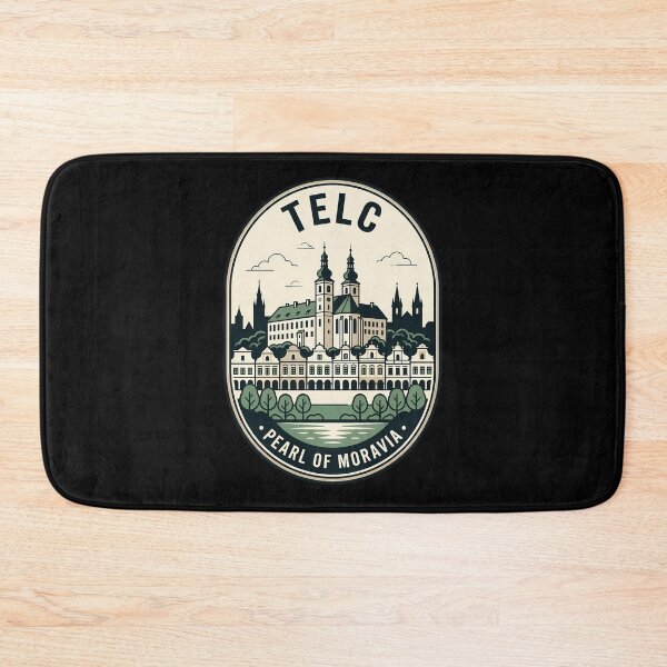 Item preview, Telc Czech Republic Vintage Travel Emblem designed and sold by k3rstman1.