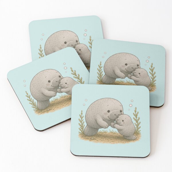 Item preview, Mumma & Baby Manatee designed and sold by MellowMunchkins.