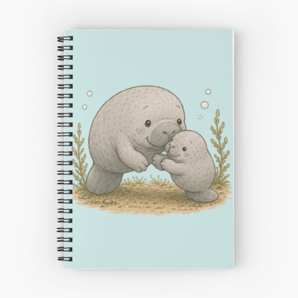 Item preview, Mumma & Baby Manatee designed and sold by MellowMunchkins.