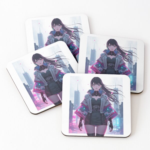 Item preview, Geisha – Neon Dreams of Neo Tokyo designed and sold by Cavalier-org.