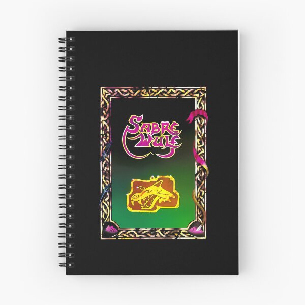Item preview, Sabre Wulf Gold Wolf Crest Celtic Border designed and sold by EnrichGraphics.