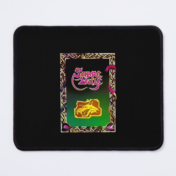 Item preview, Sabre Wulf Gold Wolf Crest Celtic Border designed and sold by EnrichGraphics.