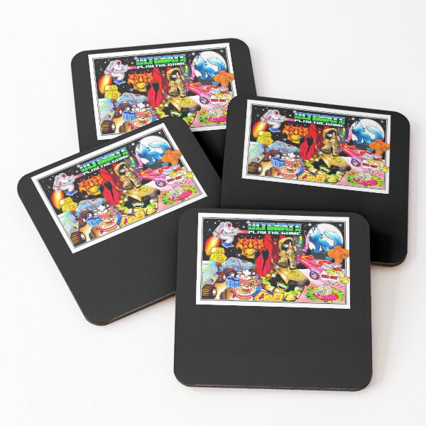 Item preview, Ultimate Play The Game Character Cast Collage designed and sold by EnrichGraphics.