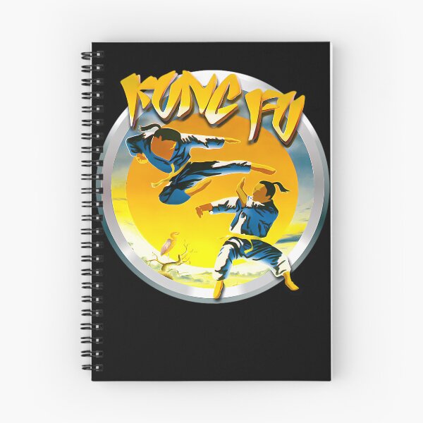 Item preview, Kung Fu Martial Artists Flying Kick Sun Setting designed and sold by EnrichGraphics.