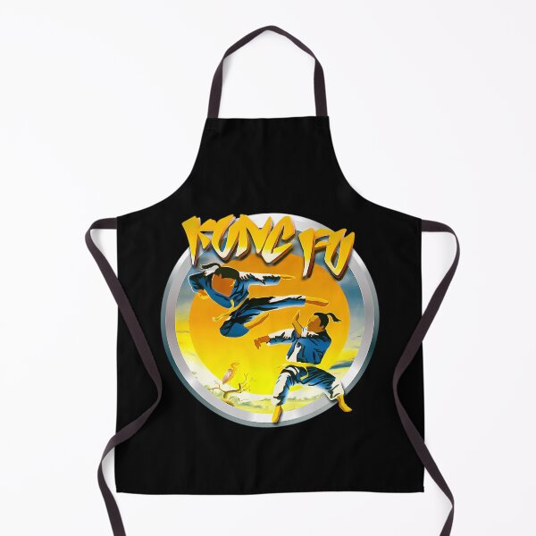 Item preview, Kung Fu Martial Artists Flying Kick Sun Setting designed and sold by EnrichGraphics.