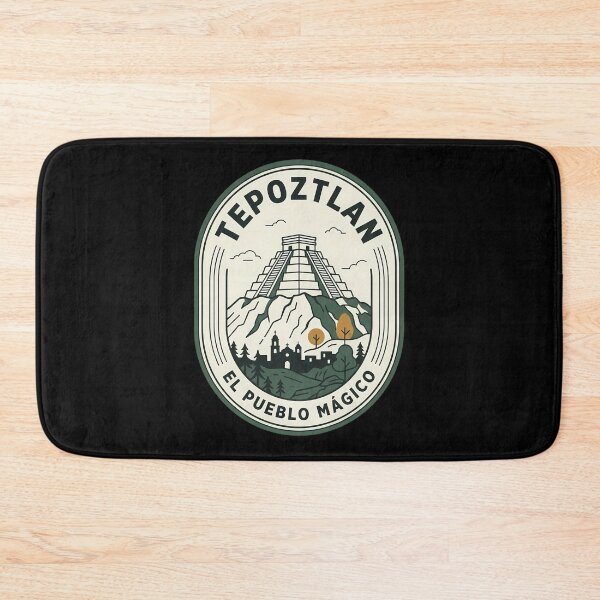 Item preview, Tepoztlan Mexico Pueblo Magico Vintage Travel Emblem designed and sold by k3rstman1.