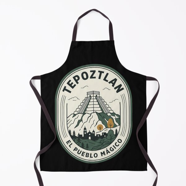 Item preview, Tepoztlan Mexico Pueblo Magico Vintage Travel Emblem designed and sold by k3rstman1.
