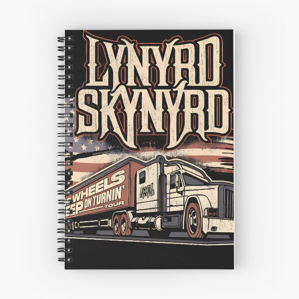 Item preview, Lynyrd Skynyrd Big Wheels Keep On Turnin Tour Semi Truck designed and sold by FastCustomTees ll.