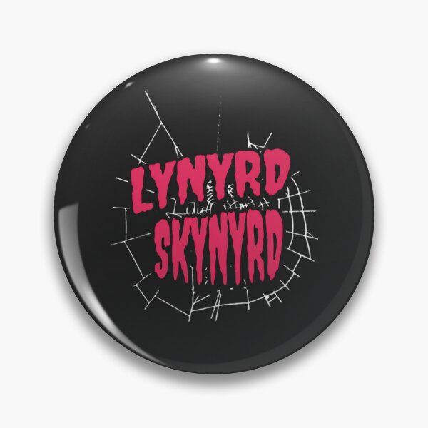 Item preview, Lynyrd Skynyrd Pink Horror Font Spiderweb designed and sold by FastCustomTees ll.