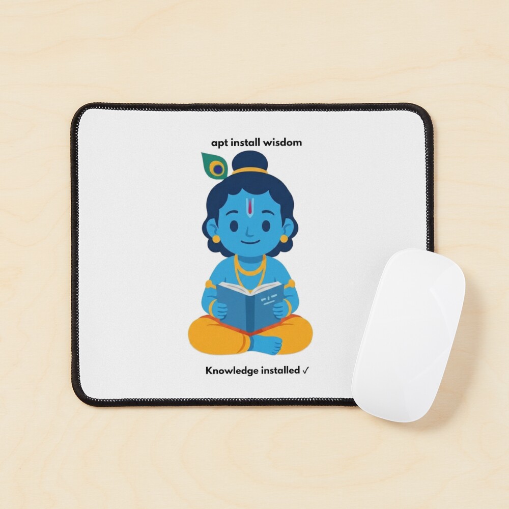 Item preview, Mouse Pad designed and sold by BhaktiByte.