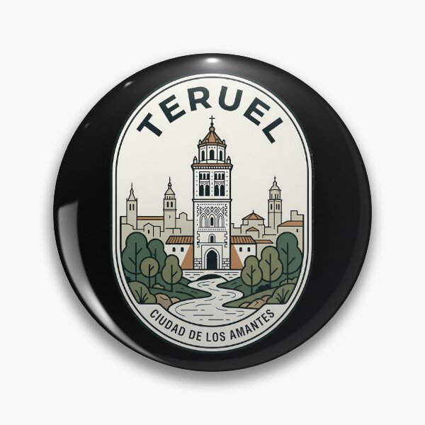 Item preview, Teruel Spain Vintage Travel Emblem City of Lovers designed and sold by k3rstman1.