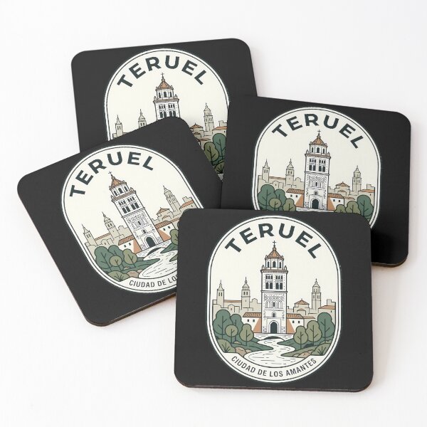 Item preview, Teruel Spain Vintage Travel Emblem City of Lovers designed and sold by k3rstman1.