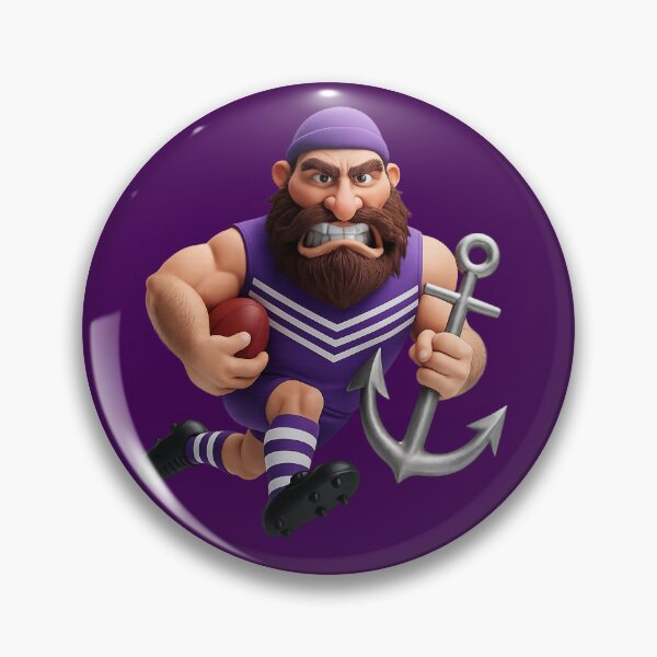 Item preview, Fremantle Dockers AFL Retro Vintage Classic Vintage Design designed and sold by Luke Foran Sports Art.