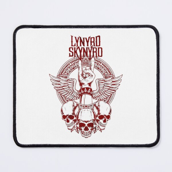 Item preview, Lynyrd Skynyrd Red Devil Horns Hand Skulls Gothic designed and sold by FastCustomTees ll.