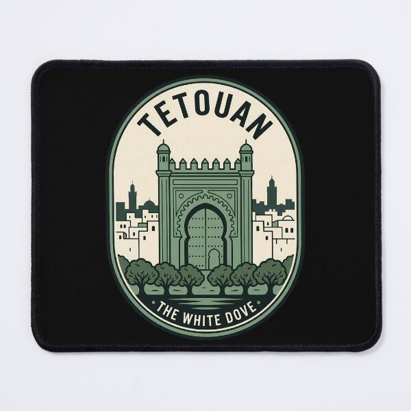 Item preview, Tetouan Morocco White Dove Vintage Travel Emblem designed and sold by k3rstman1.