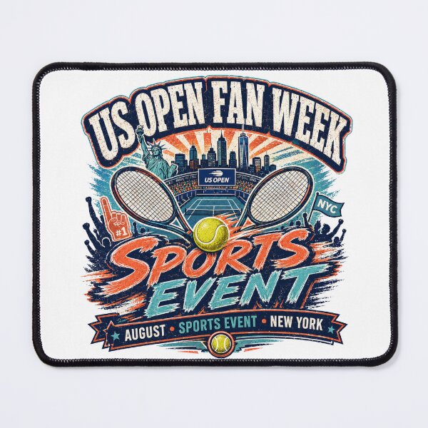 Item preview, US Open Fan Week Tennis Event Celebration designed and sold by IRON WINGS /USAF.