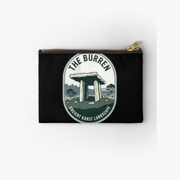 Item preview, The Burren Ireland Vintage Travel Emblem designed and sold by k3rstman1.