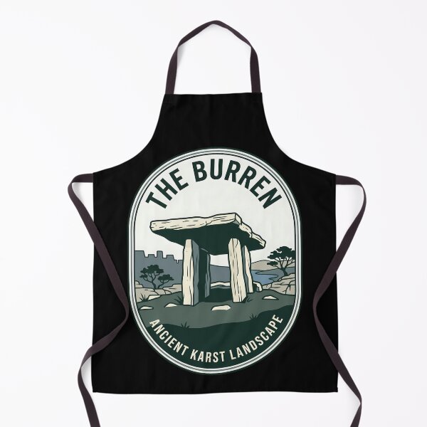 Item preview, The Burren Ireland Vintage Travel Emblem designed and sold by k3rstman1.