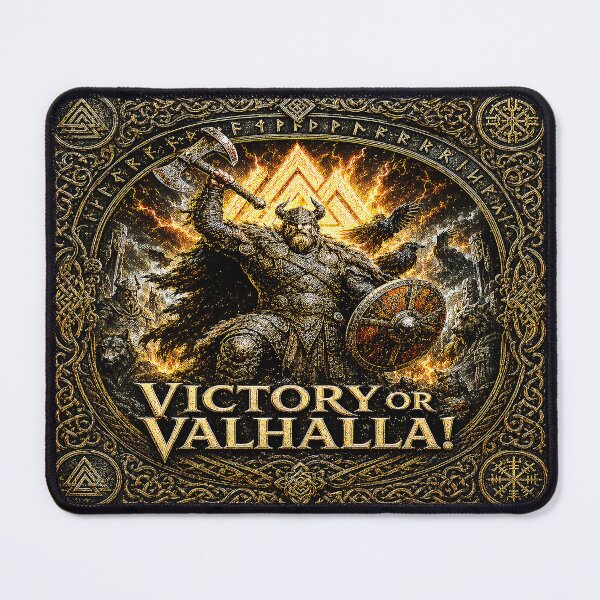 Item preview, VICTORY OR VALHALLA – Viking Warrior Rune Circle | Norse Mythology Design designed and sold by Alchemy Forge.