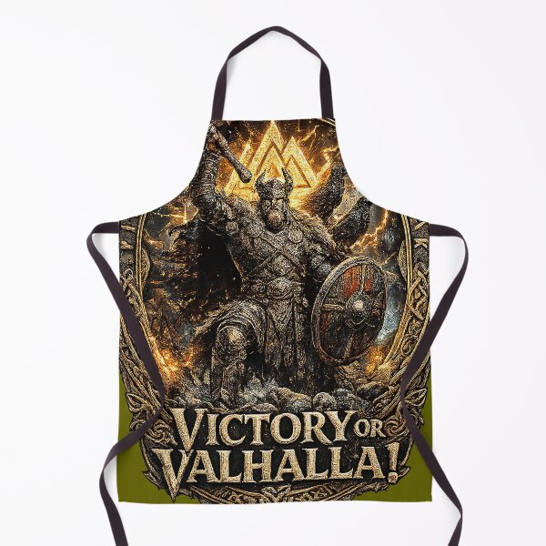 Item preview, VICTORY OR VALHALLA – Viking Warrior Rune Circle | Norse Mythology Design designed and sold by Alchemy Forge.