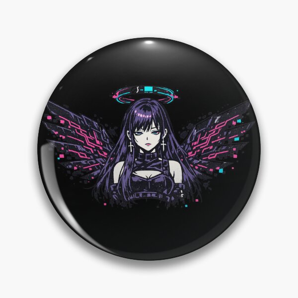 Item preview, System Error Seraph - Cyber Angel Gothic Anime Girl designed and sold by ChrisDuyen19.