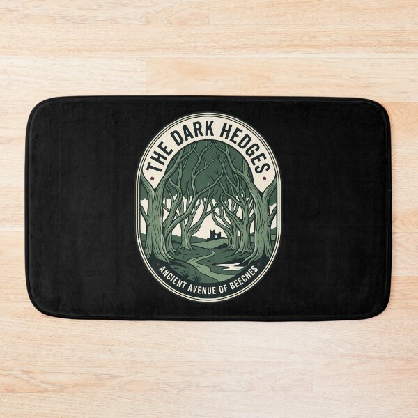Item preview, The Dark Hedges Northern Ireland Vintage Travel Emblem designed and sold by k3rstman1.