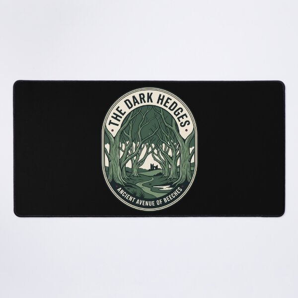 Item preview, The Dark Hedges Northern Ireland Vintage Travel Emblem designed and sold by k3rstman1.