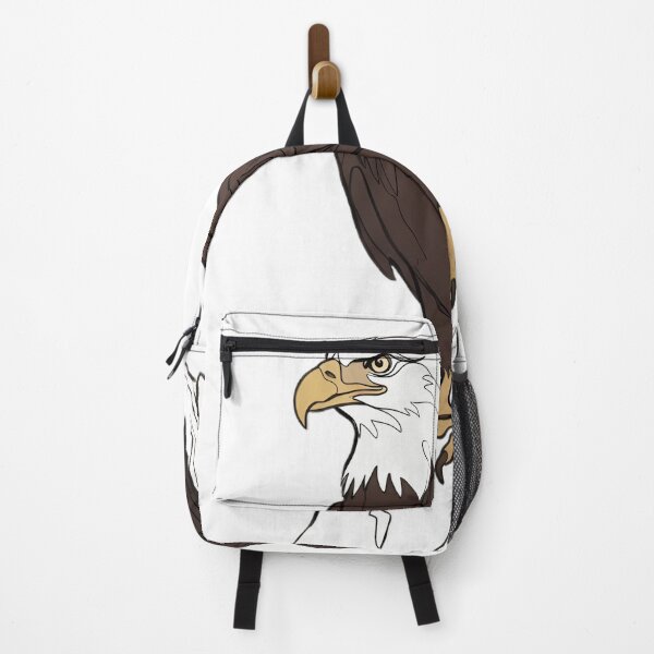 Item preview, Majestic American Bald Eagle Illustration – Hand Drawn Raptor Bird Art designed and sold by mentosdesigner.