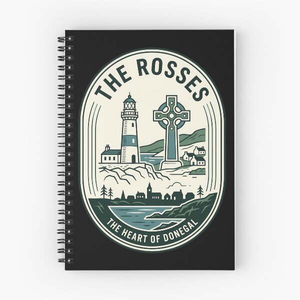 Item preview, The Rosses Donegal Ireland Vintage Travel Emblem designed and sold by k3rstman1.