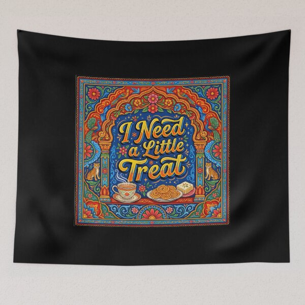 Item preview, I Need A Little Treat Truck Art Chai Sweets designed and sold by jhharoon.
