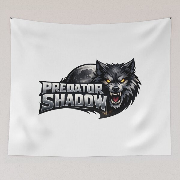 Item preview, Predator Shadow Wolf | Dark Alpha Predator T-Shirt | Fierce Wolf Graphic Tee designed and sold by UrbanEchoHub.